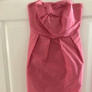 J Crew pink taffeta party dress 0P